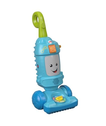 Fisher-Price Toddler Toy Laugh & Learn Light-Up Learning Vacuum Musical Push Along for Pretend Play Infants Ages 1+ Years​ preview 7