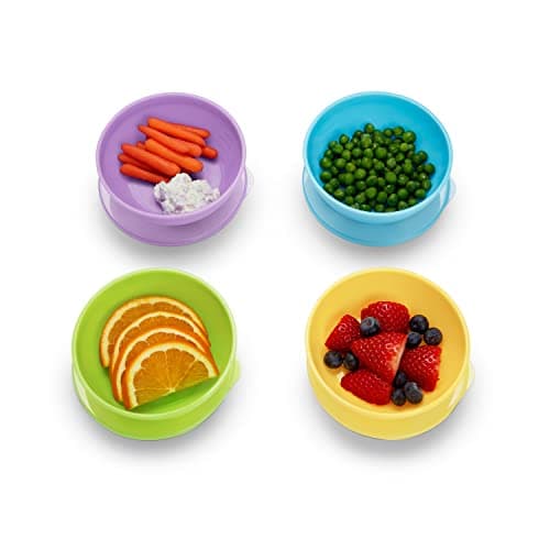Munchkin® Love-a-Bowls™ 10 Piece Baby Feeding Set, Includes Bowls with Lids and Spoons, Multicolor preview 10