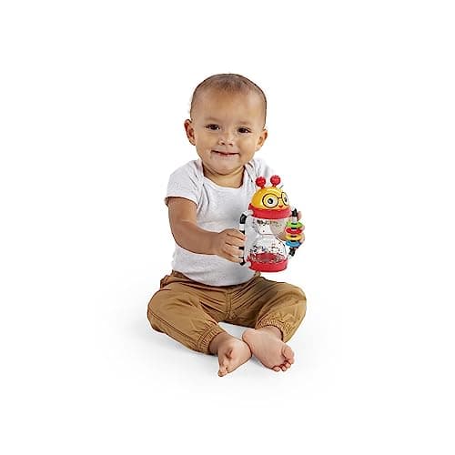 Baby Einstein Cal’s Sensory Shake-up Developmental Activity Rattle Toy, BPA Free, for Infants Ages 3 Months and up preview 10