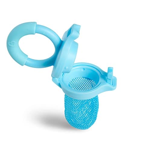 Munchkin Baby Feeder for Fresh Food and Fruit, 2 Pack, Blue/Mint preview 6