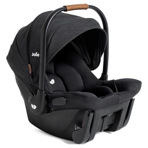 Joie Ginger and Mint Latch Travel System – 4-in-1 Travel System with Base-Free Infant Car Seat & Stroller, Built-in Latch for Easy Install and an Included All-Terrain Stroller (Shale Dark) preview 9