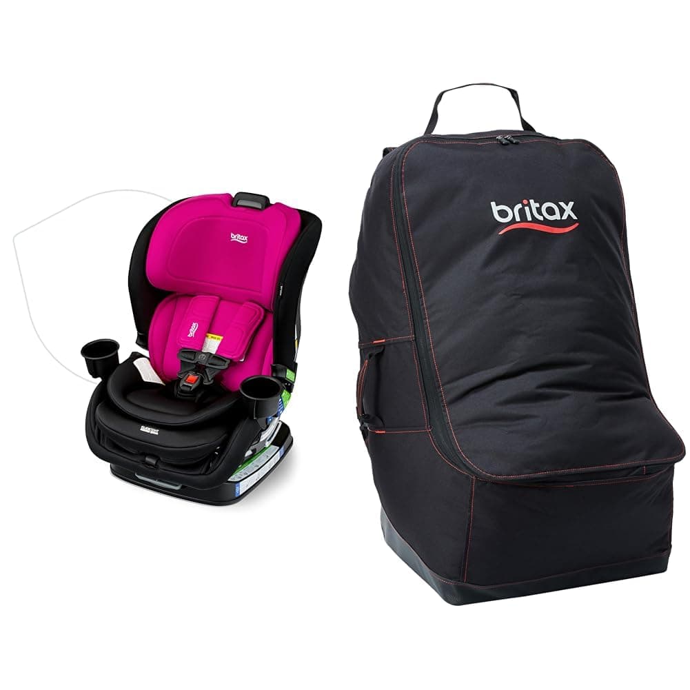 Britax 2-in-1 Convertible Car Seat and Car Seat Travel Bag with Wheels and Backpack Straps