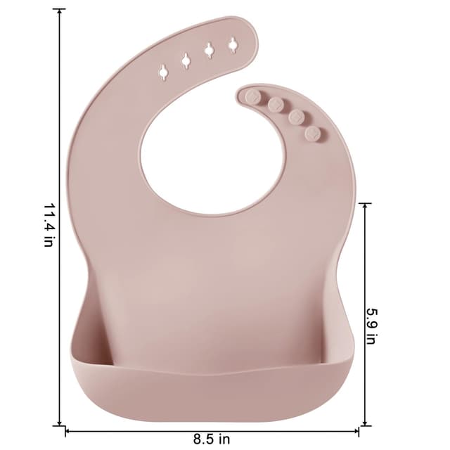 PandaEar 12PCS Silicone Baby Feeding Set | 2 Sectioned Baby Suction Plate, 2 Baby Bibs, 2 Toddler Cup, 4 Baby Spoons & 2 Baby Forks | Baby Led Weaning Supplies preview 4