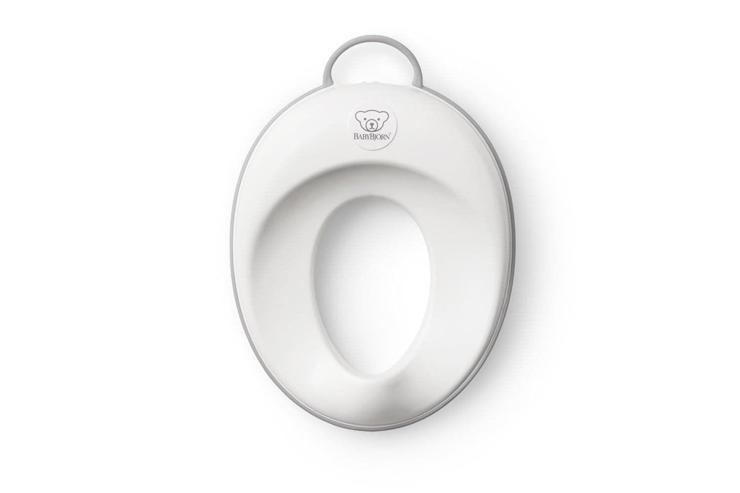 BABYBJORN Toilet Trainer, White/Gray, 1 Count (Pack of 1)