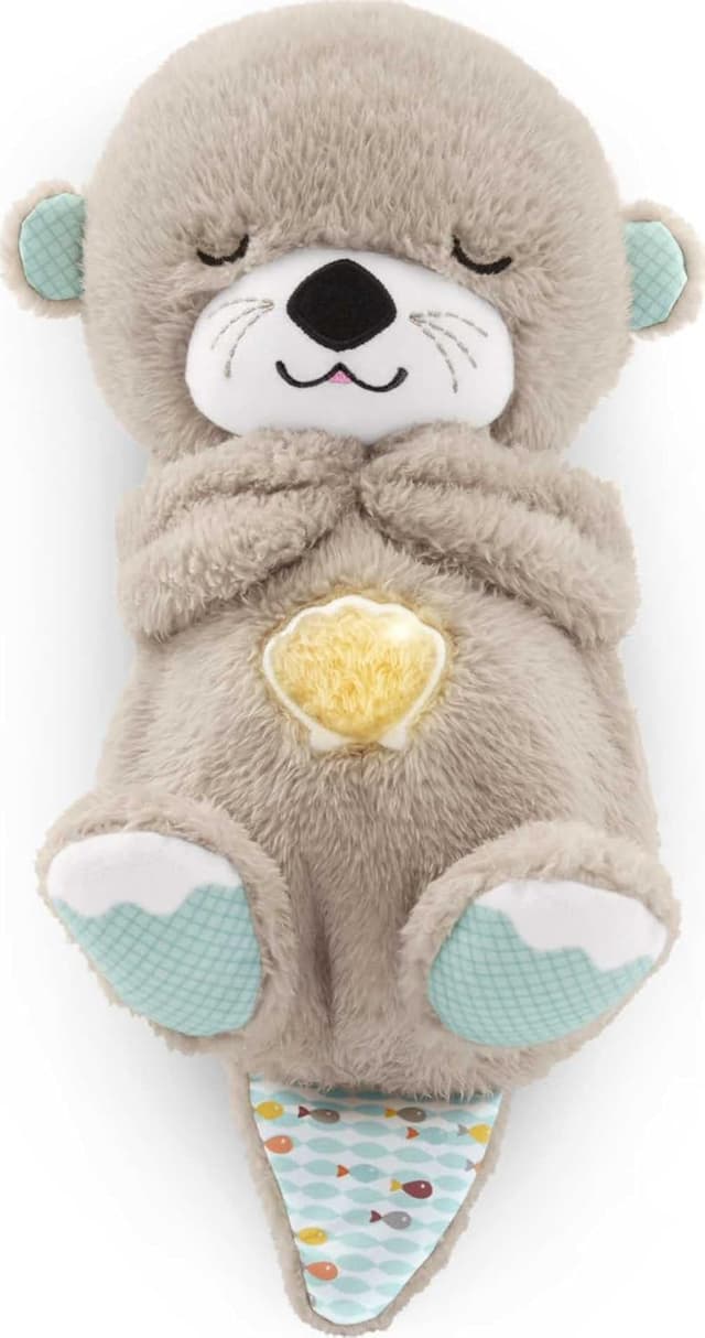 Fisher-Price Baby Toy Soothe 'n Snuggle Otter Portable Plush Sound Machine with Music Lights & Breathing Motion for Newborns 0+ Months preview 11