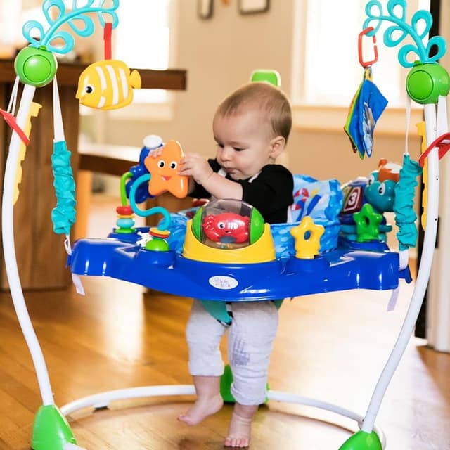 Baby Einstein Neptune's Ocean Discovery Activity Jumper, Ages 6 months +, Max weight 25 lbs., Unisex preview 9
