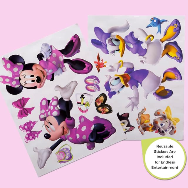 Delta Children Disney Minnie Mouse 6 Bin Design and Store Toy Organizer preview 8