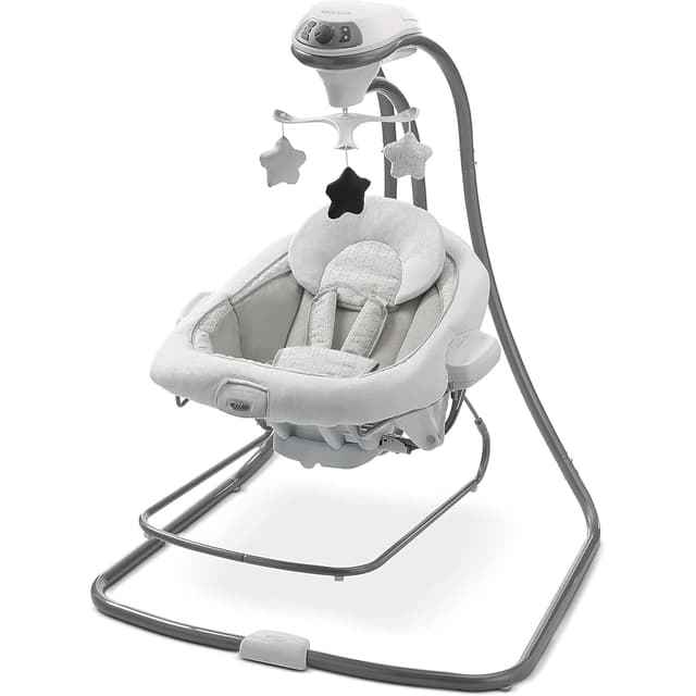 Graco DuetConnect LX Portable Baby Swing and Bouncer, Multi-Direction Baby Bouncer Seat, Multiple Swing Speeds, Redmond preview 1