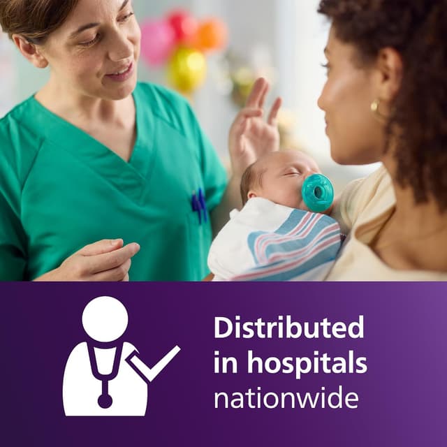 Philips Avent Soothie 0-3 Months Orthodontic Baby Pacifiers, 100% Silicone Pacifiers, One Piece, BPA-Free, Green, 4 Pack, Model SCF190/41 preview 6