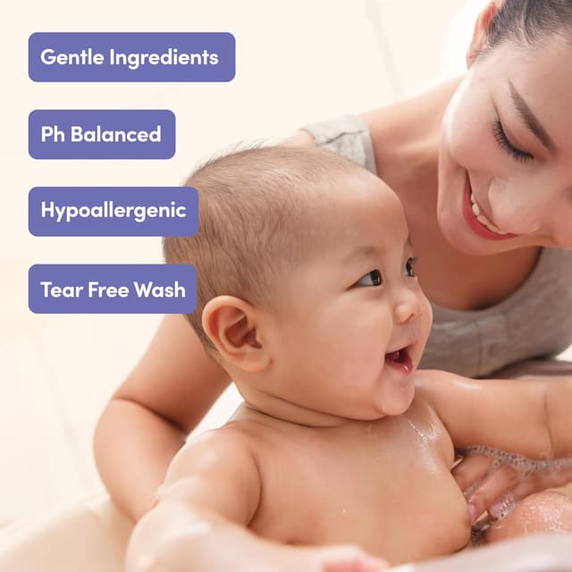 Aveeno Baby Bathtime Solutions Baby & Me Gift Set with Baby Wash & Shampoo, Calming Baby Bath, Baby Daily Moisturizing Lotion & Stress Relief Body Wash for Mom, Oatmeal, 4 Items preview 4