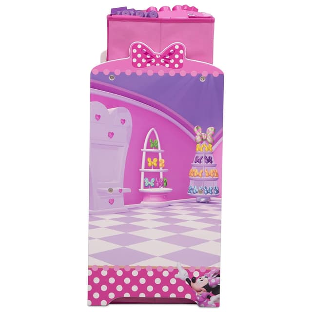 Delta Children Disney Minnie Mouse 6 Bin Design and Store Toy Organizer preview 9