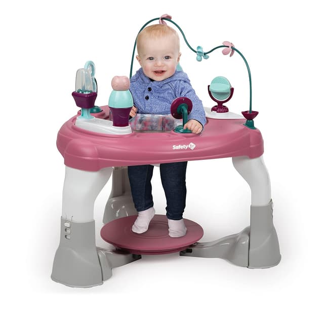 Safety 1st Grow and Go 4-in-1 Stationary Activity Center, Oslo Pink preview 3