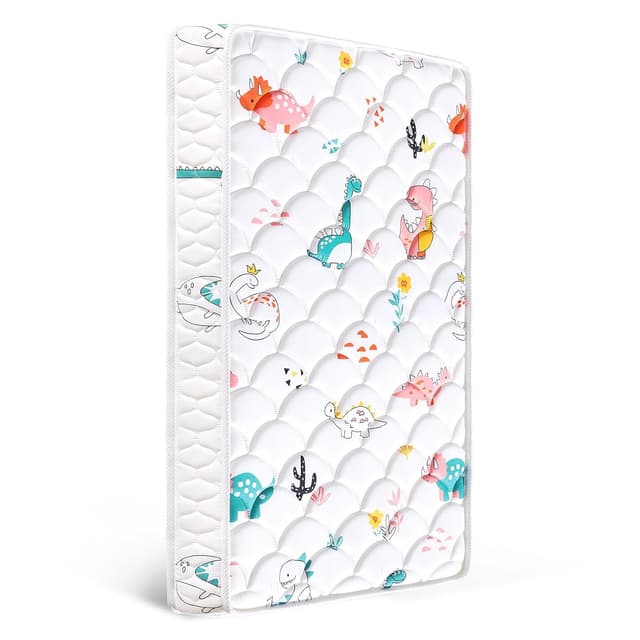 Premium 5" Crib Mattress and Toddler Mattress, Dual-Sided and Firm, Hypoallergenic Crib Mattress, Fits Standard Crib and Toddler Bed preview 1