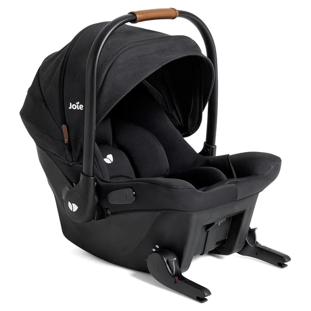 Joie Ginger and Mint Latch Travel System – 4-in-1 Travel System with Base-Free Infant Car Seat & Stroller, Built-in Latch for Easy Install and an Included All-Terrain Stroller (Shale Dark) preview 4