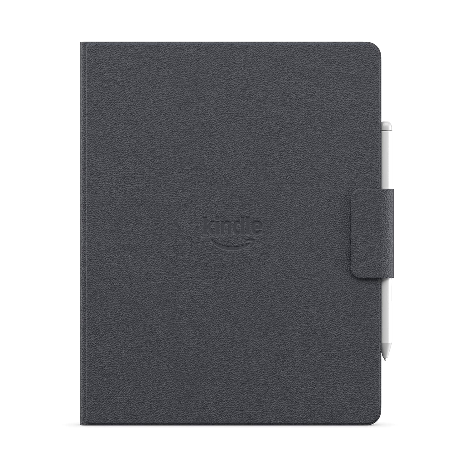 Introducing All-New Amazon Kindle Scribe Executive Folio Cover with Magnetic Attach, Sleek Protective Case - Premium Leather