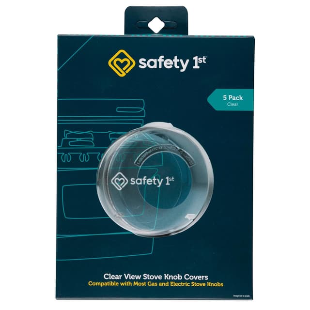 Safety 1st Child Proof Clear View Stove Knob Covers (Set of 5) preview 1