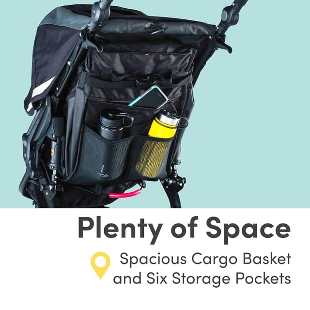 BOB Gear Revolution Flex 3.0 Jogging Stroller, Graphite Black preview 4