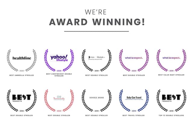 Delta Children LX Side by Side Stroller - with Recline, Storage & Compact Fold, Night Sky preview 6