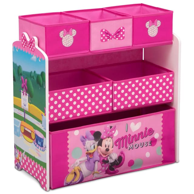 Delta Children Disney Minnie Mouse 6 Bin Design and Store Toy Organizer preview 11