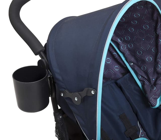 Delta Children LX Side by Side Stroller - with Recline, Storage & Compact Fold, Night Sky preview 7