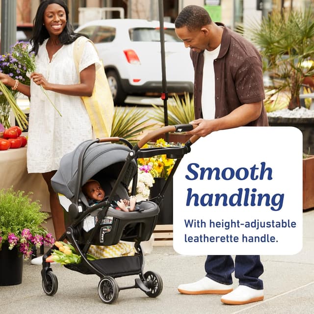 Graco Gomax Next Gen Travel System, Car Seat Stroller Combo, Rear Facing Infant Car Seat, Compact Stroller for Travel preview 5